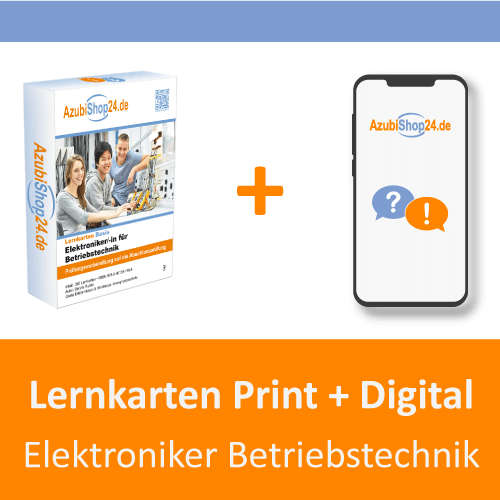 Elektroniker Betriebstechnik Lernkarten print und digital 
