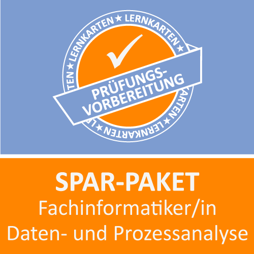 Spar-Paket Fachinformatiker Daten- und Prozessanalyse - Lernkarten