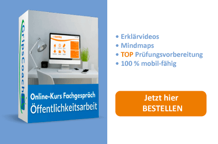 Öffentlichkeitsarbeit Online lernen