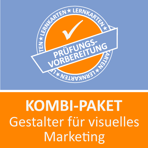 Kombi-Paket Gestalter für visuelles Marketing - Lernkarten