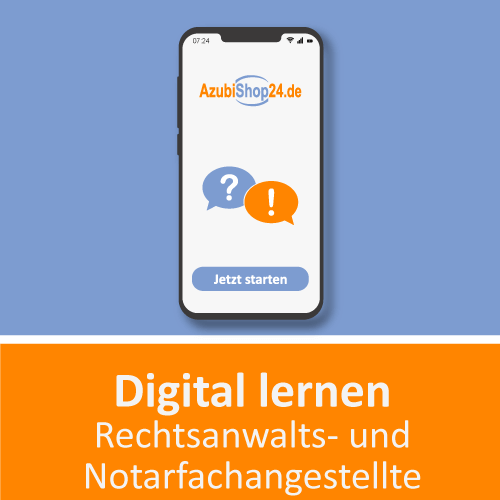 Rechtsanwalts- und Notarfachangestellter digital lernen