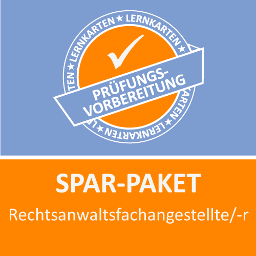 Spar-Paket Rechtsanwaltsfachangestellte - Lernkarten