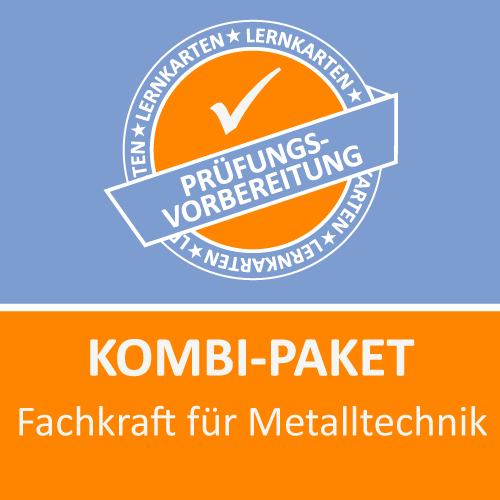 Kombi-Paket Fachkraft für Metalltechnik - Lernkarten