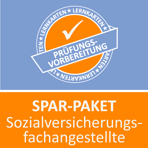 Spar-Paket Sozialversicherungsfachangestellter - Lernkarten