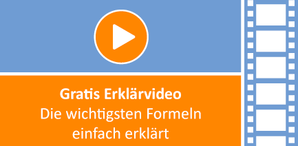 Die wichtigsten Formeln einfach erklärt