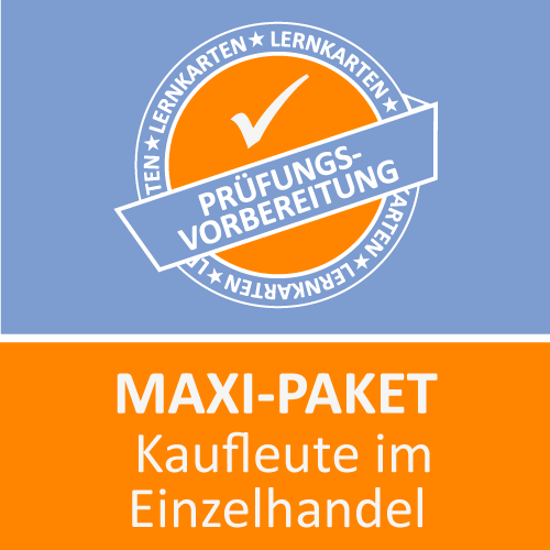 Maxi-Paket Kauffrau im Einzelhandel - Lernkarten