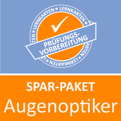 Spar-Paket Augenoptiker - Lernkarten