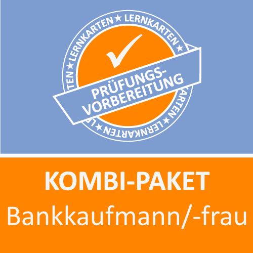 Kombi-Paket Bankkaufmann - Lernkarten