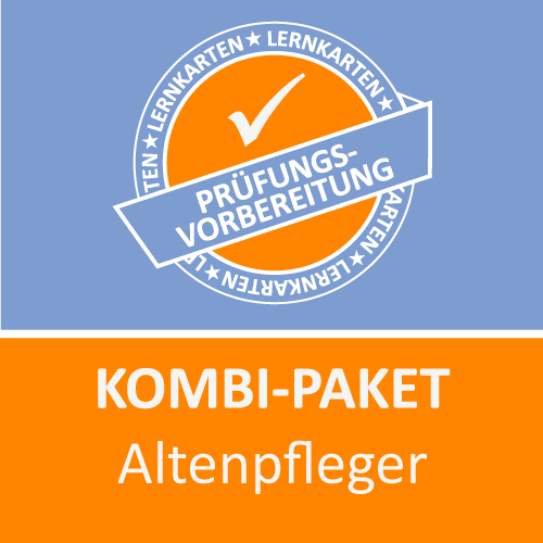 Kombi-Paket Altenpflege Lernkarten für die Prüfungsvorbereitung