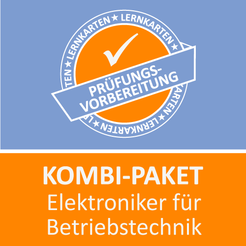 Kombi-Paket Elektroniker für Betriebstechnik - Lernkarten