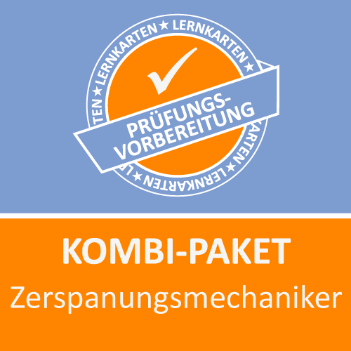 Kombi-Paket Zerspanungsmechaniker - Lernkarten