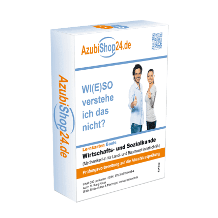 Wirtschafts- und Sozialkunde Mechaniker für Land- und Baumaschinentechnik Lernkarten