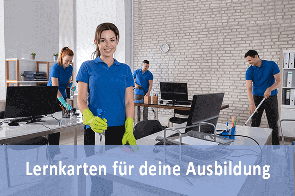 Lernkarten Gebäudereiniger