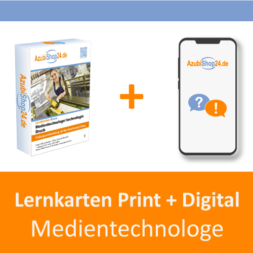 Medientechnologe Lernkarten digital und print