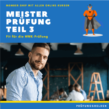 Meisterprüfung bestehen