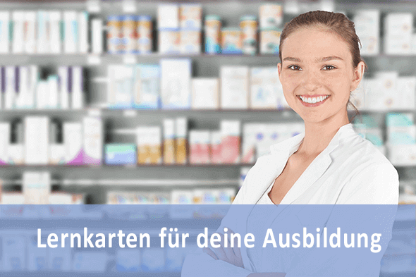 Lernkarten Pharmazeutischer Angestellter PKA für die Prüfungsvorbereitung