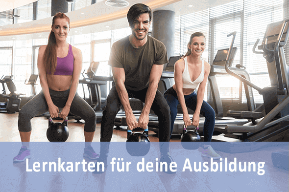 Lernkarten Sport- und Fitneskaufmann für die Prüfungsvorbereitung