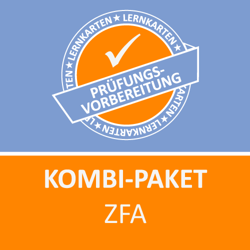 Kombi-Paket ZFA Zahnmedizinische Fachangestellte - Lernkarten