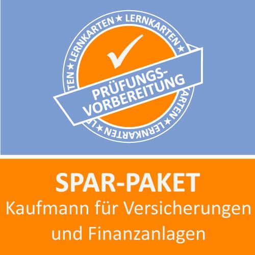 Spar-Paket Kaufmann für Versicherungen und Finanzanlagen