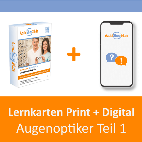 Augenoptiker Digital und Print Lernkarten