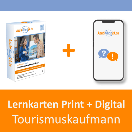 Tourismuskaufmann Lernkarten print und digital