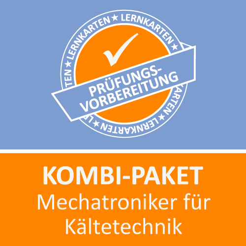 Kombi-Paket Mechatroniker für Kältetechnik - Lernkarten