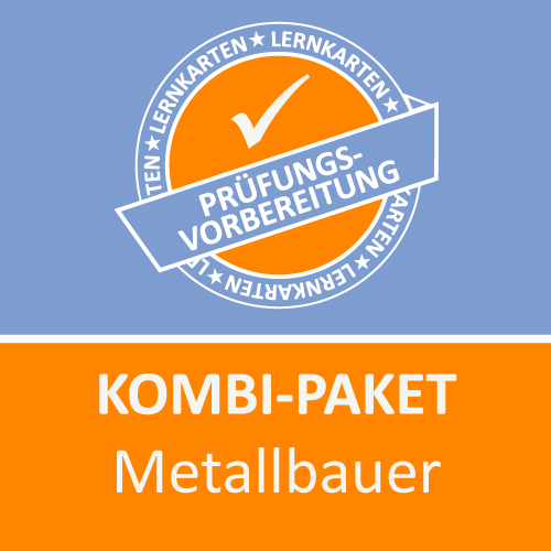 Kombi-Paket Metallbauer FR Konstruktionstechnik - Lernkarten