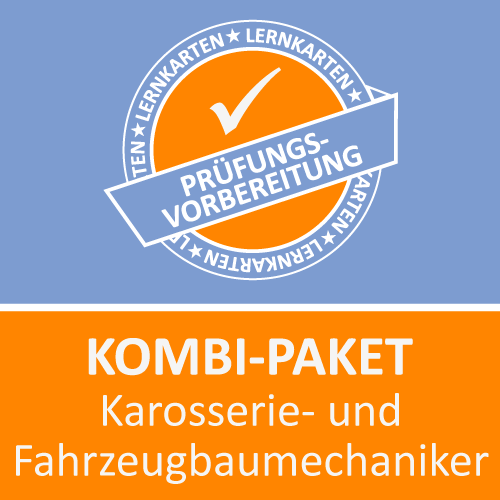 Kombi-Paket Karosserie- und Fahrzeugbaumechaniker - Lernkarten