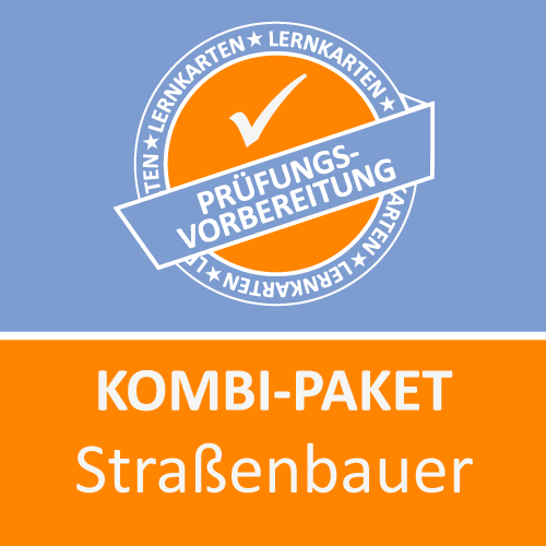 Kombi-Paket Straßenbauer - Lernkarten