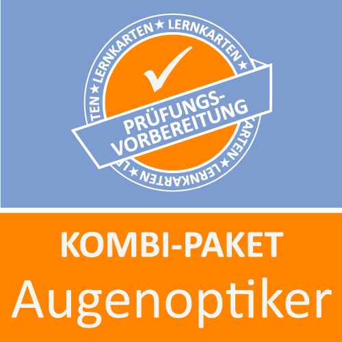 Kombi-Paket Augenoptiker - Lernkarten