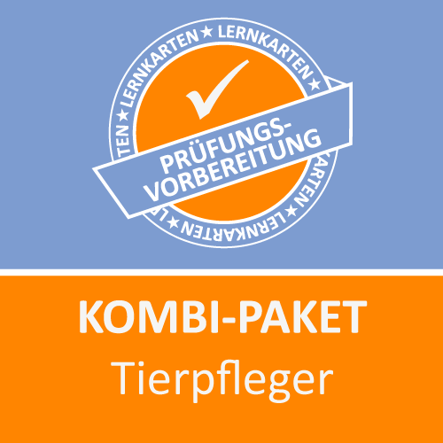 Kombi-Paket Tierpfleger - Lernkarten