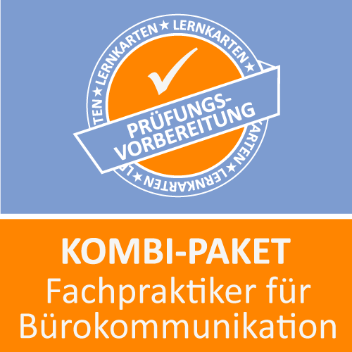 Lernkarten Kombi-Paket Fachpraktiker für Bürokommunikation