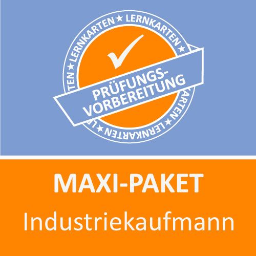 Maxi-Paket Industriekaufmann - Lernkarten