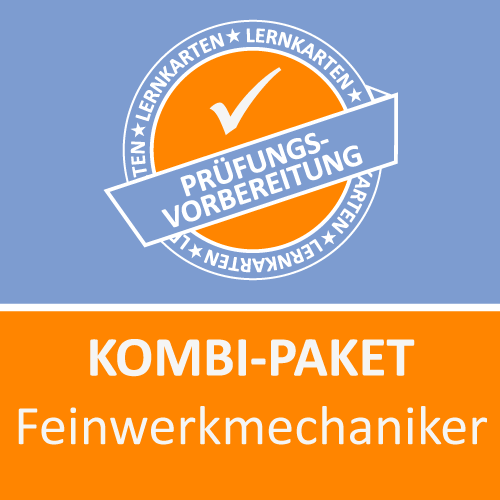 Kombi-Paket Feinwerkmechaniker - Lernkarten