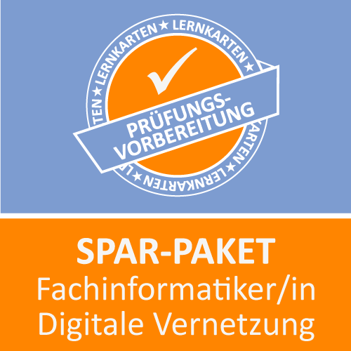 Spar-Paket Fachinformatiker Digitale Vernetzung - Lernkarten