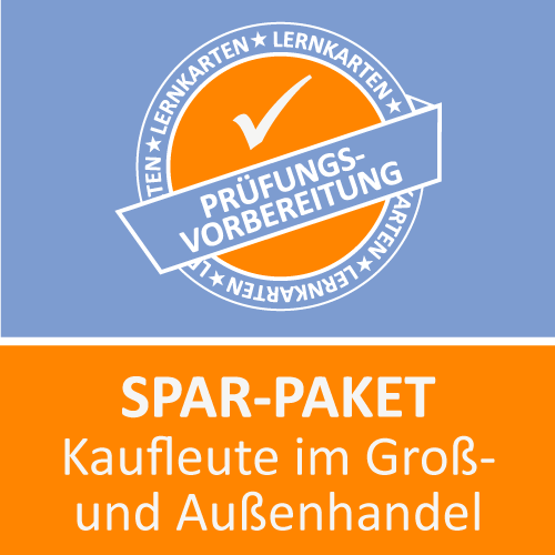 Spar-Paket Kaufmann im Groß- und Außenhandel - Lernkarten