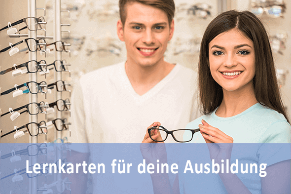 Lernkarten Augenoptiker für die Prüfungsvorbereitung