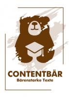 Contentbär - Poster Braun