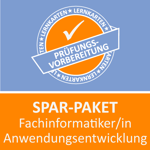 Spar-Paket Fachinformatiker Anwendungsentwicklung - Lernkarten